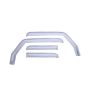 Putco 20-21 Jeep Gladiator JT/JL Element Chrome Window Visors (Set of 4)