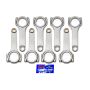 EAGLE EAGCRS68003DL19 BBC 4340 Forged H-Beam Rods 6.800in w/L19 Bolts