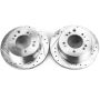 PowerStop JBR1519XPR PowerStop Evolution Performance Drilled, Slotted & Plated Brake Rotor Pair