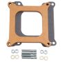EDELBROCK EDE8724 Carburetor Spacer - 1/2 Thick - Wood