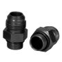 Moroso 22606 Dry Sump/External Oil Pump Fitting -10An to -12An w/O-Ring - Aluminum - 2 Pack