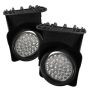 SPYDER 5015679 LED Fog Lights w/Switch - Clear
