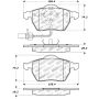 Stoptech 308.08400 Street Touring Brake Pads