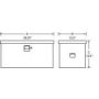 Tradesman Steel Job Site Box/Chest (Light Duty/Small) (24in.) - White