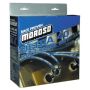 Moroso 73821 Chevrolet Big Block Ignition Wire Set - Ultra 40 - Sleeved - Non-HEI - 90 Degree - Black