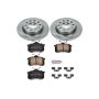 PowerStop KOE3109 OE Stock Replacement Low-Dust Ceramic Brake Pad and Rotor Kit