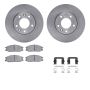 Dynamic Friction 6512-21135 Rotor Kit