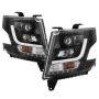 SPYDER 5082541 Projector Headlights - DRL LED - Black