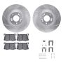 Dynamic Friction 7512-03070 Rotor Kit
