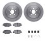 Dynamic Friction 6512-99687 Rotor Kit