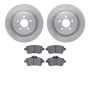 Dynamic Friction 6502-63509 Rotor Kit