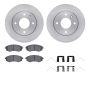 Dynamic Friction 6512-03183 Rotor Kit
