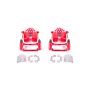 PowerStop S4698 Red Powder Coated Calipers