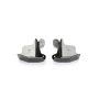 Fabtech 07-18 Jeep JK 4WD High Clearance Rear Lower Shock Mounts