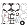 Vertex Pistons 711329 Vertex Gaskets 2015 Polaris 600 Rush Pro EFI Complete Gasket Kit w/ Oil Seals