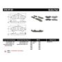 Stoptech 309.04120 Performance Brake Pads