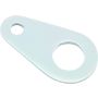 Bikers Choice 492790 Chrome Custom Single Hole Universal Ignition Switch Bracket Replaces H-D 69024-77