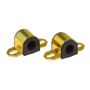 Prothane Universal Sway Bar Bushings - 25mm for B Bracket - Black