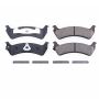 PowerStop 17-667A PowerStop - Z17 Low-Dust Ceramic Brake Pads with Hardware