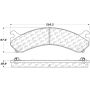 StopTech 01-10 Chevrolet Silverado 3500 / GMC Sierra 3500 Rear Truck & SUV Brake Pad