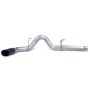 Banks Power 49779-B 10-12 Ram 2500/3500 6.7L CCSB/MCSB 5in Monster Exhaust System w/ SideKick SS Black Tip