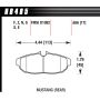 Hawk Performance HB485G.656 DTC-60 Disc Brake Pad
