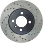 Stoptech 128.34018L Drilled Sport Brake Rotor