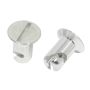 Moroso 71302 Quick Fastener - Flush Head - 7/16in x .400in - Aluminum - 10 Pack