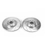 PowerStop EBR662XPR PowerStop Evolution Performance Drilled, Slotted & Plated Brake Rotor Pair