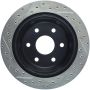 Stoptech 127.66041L Slotted & Drilled Sport Brake Rotor