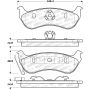 Stoptech 305.09640 Street Select Brake Pads