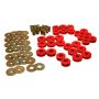 Energy Suspension 4.2127R Rr Spring Frame Shackle Kit - Red