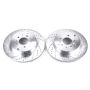PowerStop JBR1398XPR PowerStop Evolution Performance Drilled, Slotted & Plated Brake Rotor Pair
