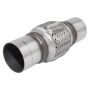 FORTLUFT 4401084 Exhaust Flex Connector with Extension Pipes 2.25''x4.00''8.00'' Stainless Steel