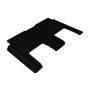 3D MAXpider 2008-2019 Dodge Grand Caravan Kagu 2nd Row Floormats - Black