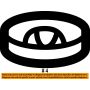 Mopar 56007570AE NUT, Antenna Base