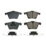 PowerStop 17-1751 PowerStop - Z17 Low-Dust Ceramic Brake Pads with Hardware