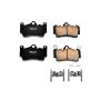 PowerStop 17-978 PowerStop - Z17 Low-Dust Ceramic Brake Pads with Hardware