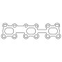 Cometic Nissan VQ30DE/VQ35DD/VQ35DE/VQ35HR/VQ37VHR/VQ40DE .064in AM Exhaust Manifold Gasket Set