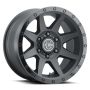 ICON Rebound 18x9 6x5.5 25mm Offset 5.75in BS 95.1mm mm Bore Satin Black Wheel