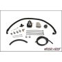 AMS AMS.04.07.0001-1 Performance 08-15 Mitsubishi EVO X Fuel Pressure Regulator Kit - Black
