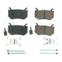 PowerStop 17-2043 PowerStop - Z17 Low-Dust Ceramic Brake Pads with Hardware