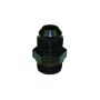 Moroso 22604 Dry Sump/External Oil Pump Fitting -8An Male to -8An Straight w/O-Ring - Aluminum - Single