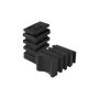SuperSprings SSR-338-47 | SumoSprings Rear Solo for Mercedes-Benz Sprinter 3500 | Left/Right Pair |900 (lb) Capacity at 50% Compression | Made in the USA, Black