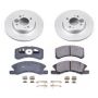 PowerStop CRK7894 Genuine Geomet Coated Rotor and Low-Dust Ceramic Brake Pad Kit