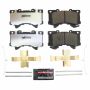 PowerStop Z36-2442 PowerStop - Z36 Truck and SUV Carbon-Fiber Ceramic Brake Pads with Hardware Kit