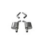 Corsa 17-19 Doge Charger 5.7L / 17-19 Chrysler 300 5.7L Sport Axle-Back Exhaust w/o Tips