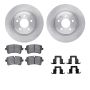 Dynamic Friction 6512-73363 Rotor Kit