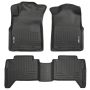 HUSKY LINERS HSK98951 05-15 Tacoma Front/2nd Floor Liners black