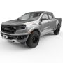 EGR 793554-UX 19-22 Ford Ranger Painted To Code Ingot Traditional Bolt-On Look Fender Flares Silver Set Of 4